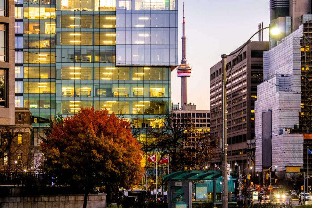 colorful modern buildings of downtown toronto and 2023 11 27 04 57 15 utc